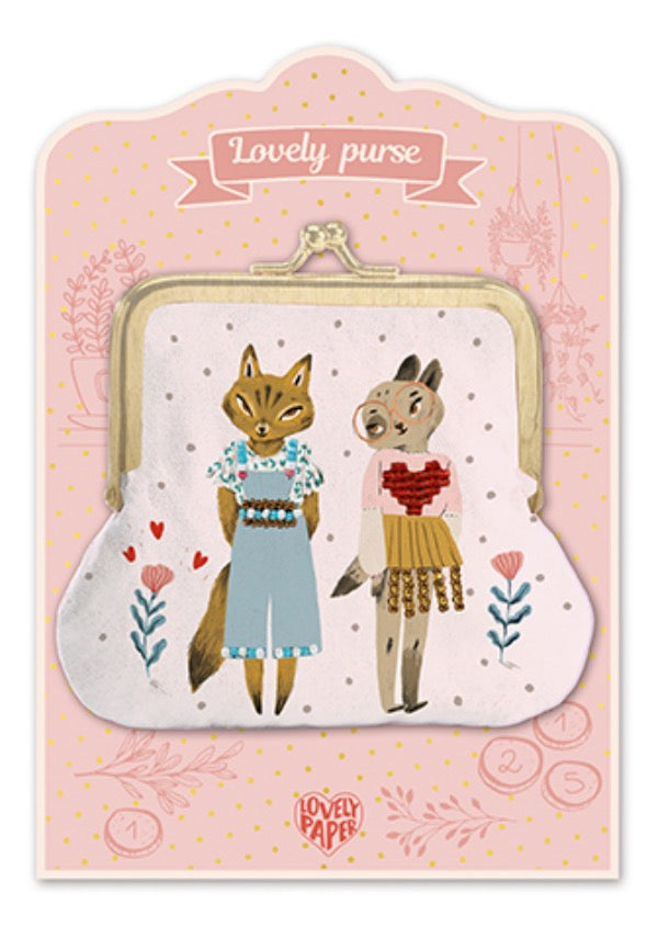 DJECO Cats Lovely Purse packaged
