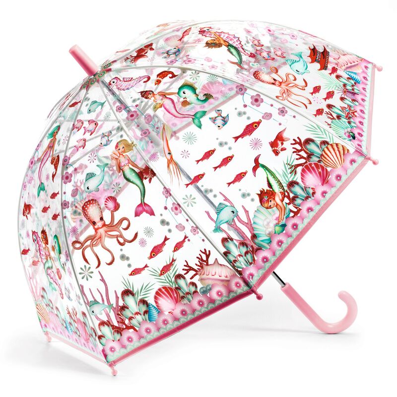 DJECO Mermaid PVC Child Umbrella