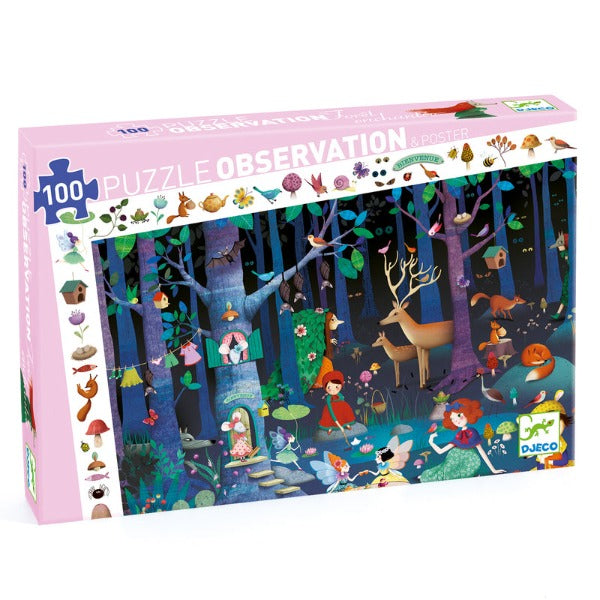 Enchanted Forest 100pc Observation Puzzle boxed