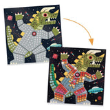 DJECO Space Battle Mosaic Kit guide