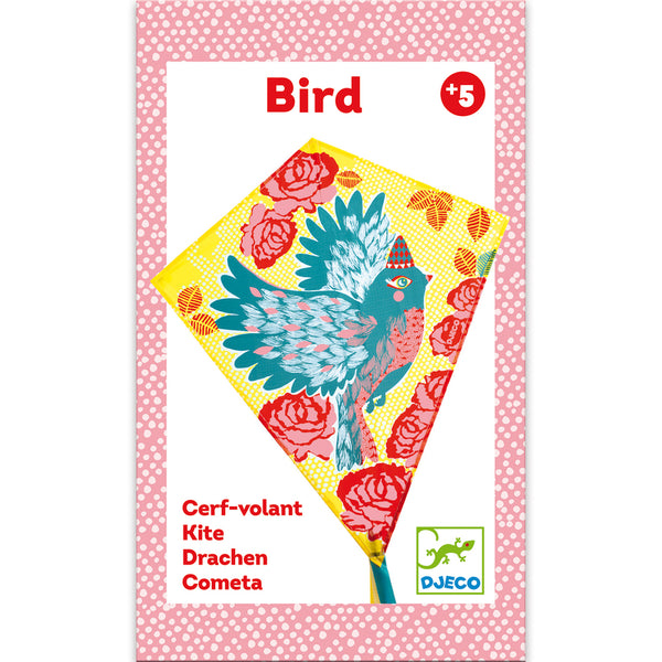 DJECO Whimsical Bird Kite packaged