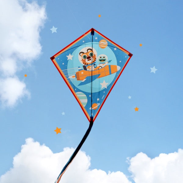 DJECO Rocket Kite flying