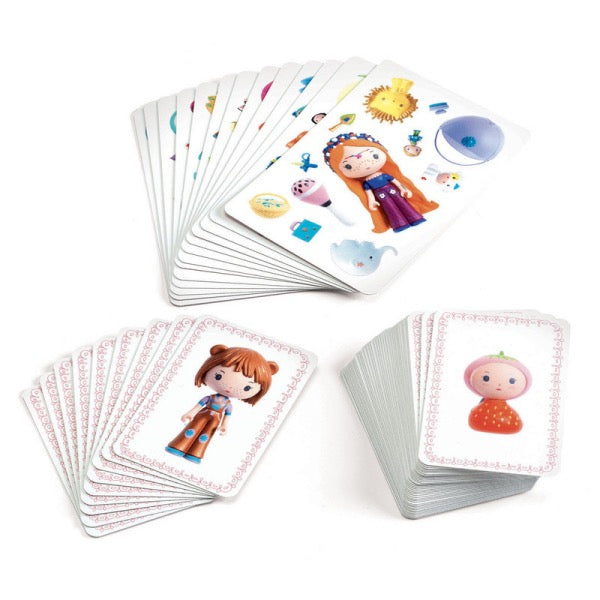 DJECO Mini Méli-Mélo Tinyly Observation Card Game