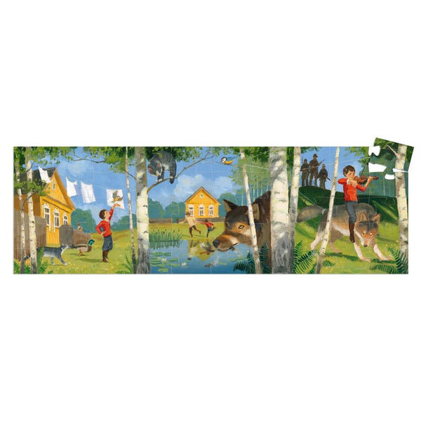 DJECO Peter and the Wolf 50pc Silhouette Puzzle