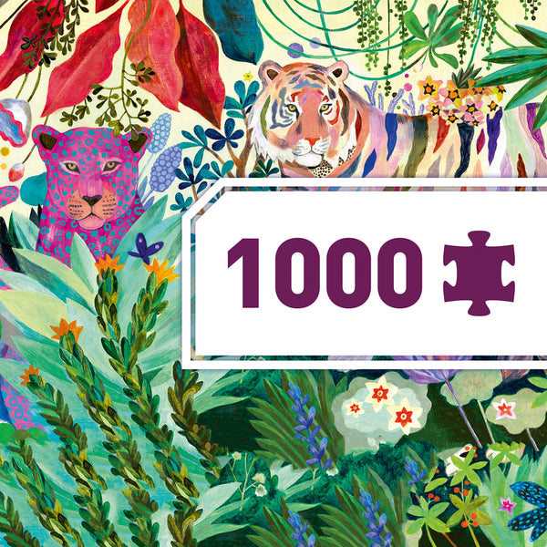 DJECO Rainbow Tigers - 1000 pieceS