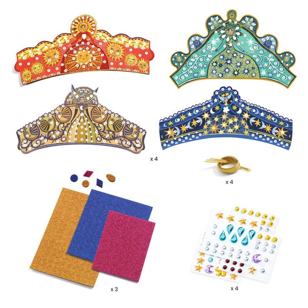 DJECO Do It Yourself Enchantresses Tiaras CONTENTS