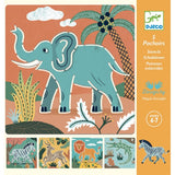 DJECO Wild Animals Stencils packaging