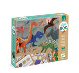 DJECO The World of Dinosaurs Multi Craft Box Kit packaged