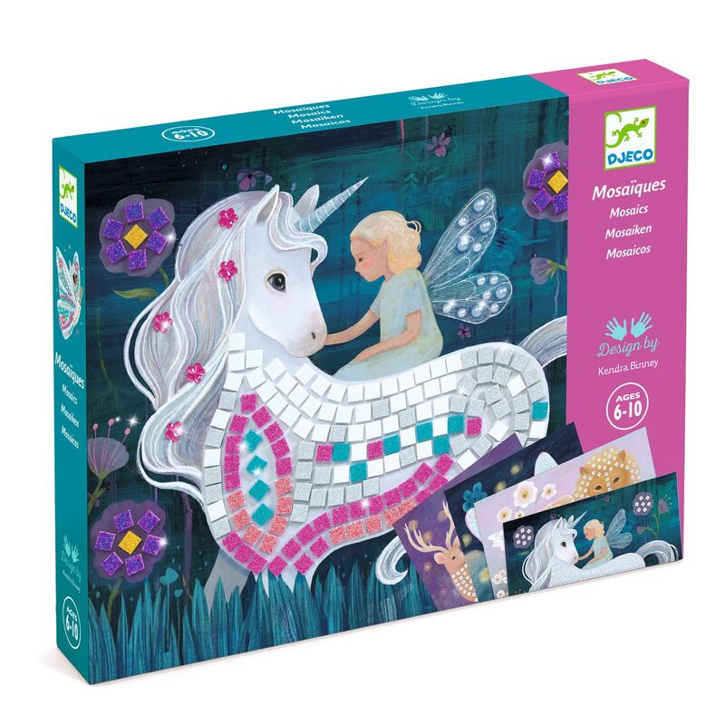 DJECO The Enchanted World Mosaic Kit boxed