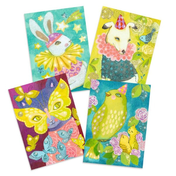 DJECO Carnival of the Animals Glitter Boards finished artwork