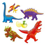 DJECO Dinos Small Puppets finished products
