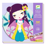 DJECO Onnanoko Glitter & Gem Boards boxed