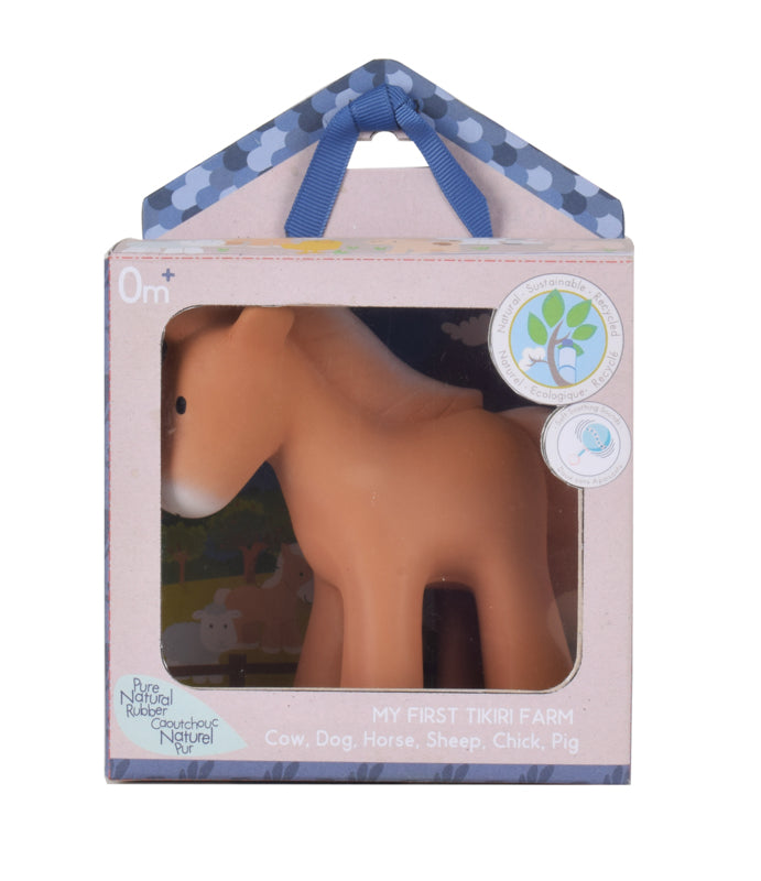 DSL3634 TIKIRI Rubber Horse Farm Animal