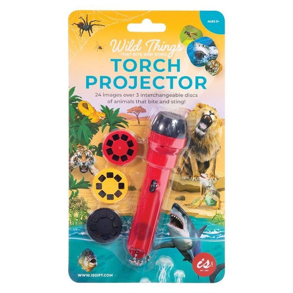 IS GIFT Torch Projector - Wild Things that Bite & Sting