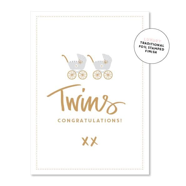 JUST SMITTEN CARDS | Twins