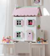 LE TOY VAN Daisylane Sweetheart Cottage with furniture