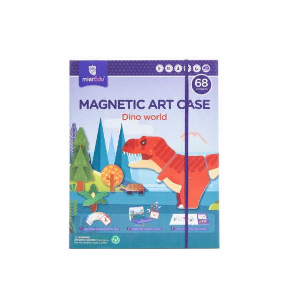 MIEREDU Magnetic Art Case - Dino World