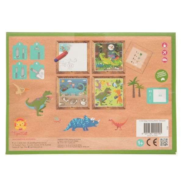 TIGER TRIBE Magic Painting World - Dinosaurs