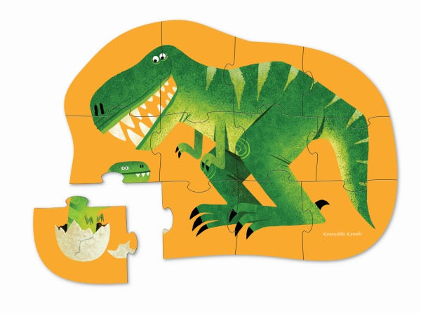 CROCODILE CREEK Mini Puzzle 12 pc - Just Hatched