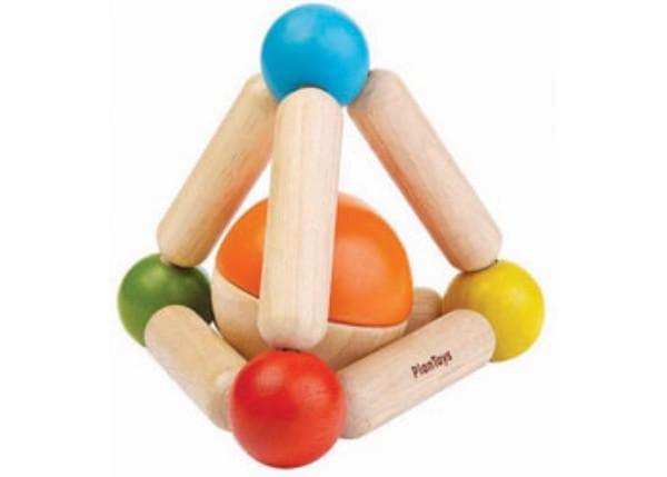 PLAN TOYS : Triangle Clutching Toy - Juno Boutique
