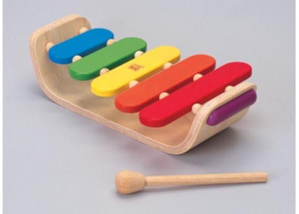 PLAN TOYS : Oval Xylophone - Juno Boutique