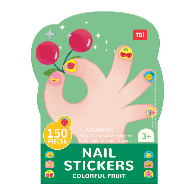 TOi Nail Sticker - Colourful Fruit packaged