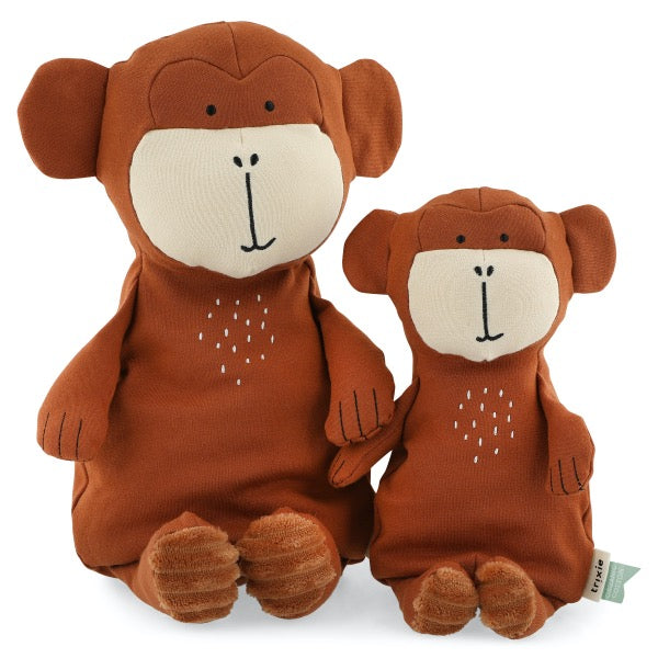 TRIXIE BABY Plush Toy Large - Mr Monkey & Small Mr Monkey