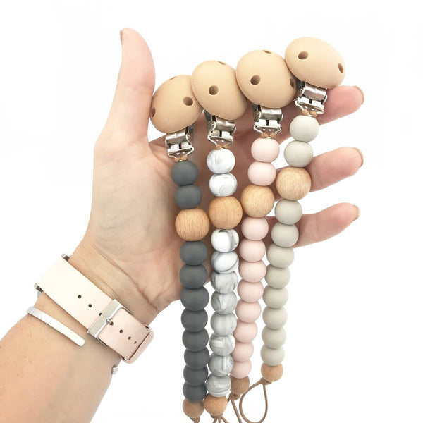 Nature Bubz Mini Basics Dummy Clip | Soother Holder