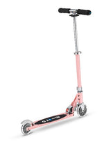 Micro Sprite Light Up Scooter - Neon Rose angle view