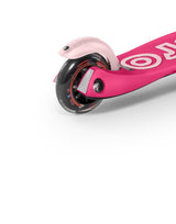 MICRO SCOOTERS Mini Micro Deluxe LED - Pink back wheel