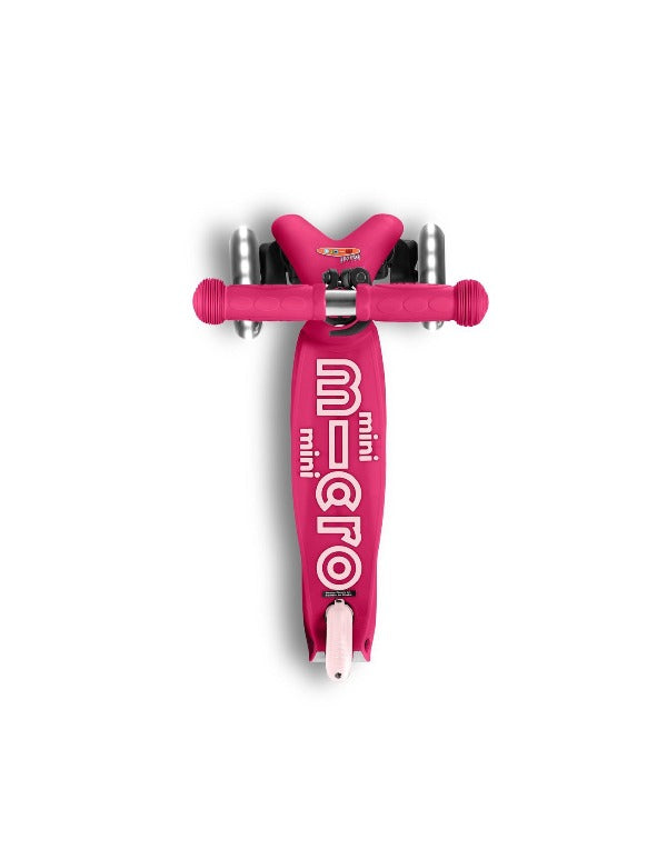 MICRO SCOOTERS Mini Micro Deluxe LED - Pink top view