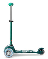 MICRO SCOOTERS Mini Micro Deluxe Eco Scooter - Deep Green side view