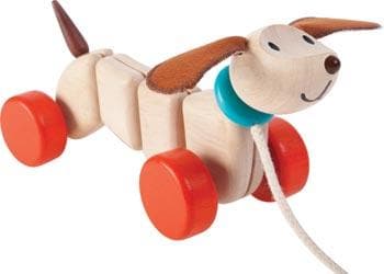 Plan Toys - Wooden Happy Puppy